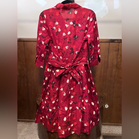 Vintage Newport News 100% cotton floral print dress - Picture 2 of 4